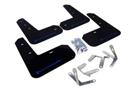 Rally Armor - Rally Armor 13+ Subaru BRZ / 13+ Scion FR-S UR Black Mud Flap w/ Blue Logo