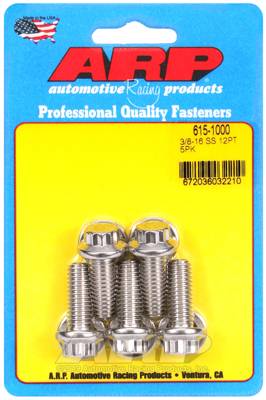 ARP - ARP 3/8-16 x 1.000 12pt 7/16 wrenching SS bolts 615-1000