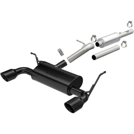 MagnaFlow Exhaust Products - MagnaFlow Cat-Back 12-16 Jeep Wrangler GT 3.6L V6 Black Tips