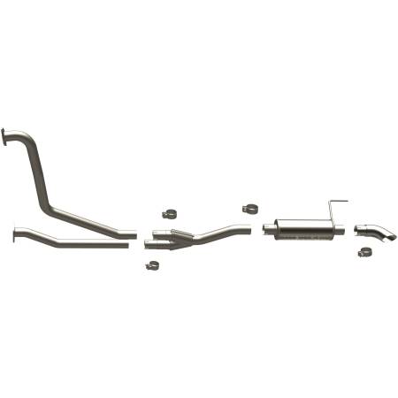MagnaFlow Exhaust Products - MagnaFlow SYS Cat-Back 07-10 Titan CC/EC 5.6L