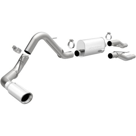 MagnaFlow Exhaust Products - MagnaFlow SYS Cat-Back 09 F-150 EC-CC/SB single