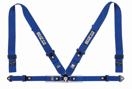 Sparco - Sparco Belt 4Pt 3in/2in Competition Harness - Blue