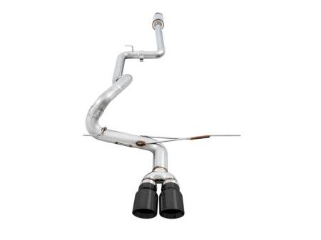AWE Tuning - AWE Ford Focus ST Track Edition Cat-back Exhaust - Diamond BlackTips