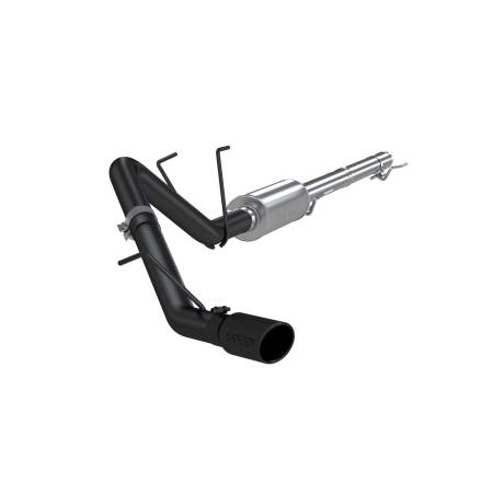 MBRP Exhaust - MBRP 09-14 Dodge Ram 1500 5.7L Cat-Back Single Side AL - Black