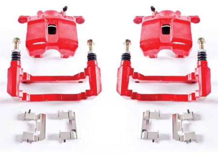 Power Stop - PowerStop 01-03 Acura CL Front Red Calipers w/Brackets - Pair