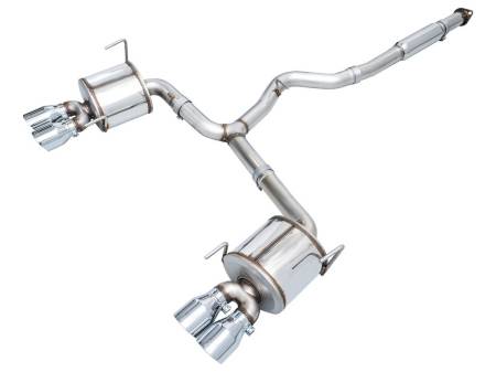 AWE Tuning - AWE 2022+ VB Subaru WRX Touring Edition Exhaust - Chrome Silver Tips