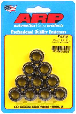 ARP - ARP M12 x 1.25 12pt nut kit (small collar) 300-8338