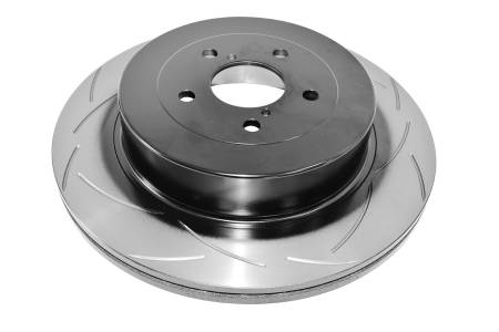 DBA (Disc Brakes Australia) - DBA 98-06 WRX Upgrade to STi Calipers w/ Standard 170mm Handbrake Rear Slotted Street Series Rotor