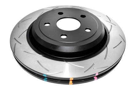 DBA (Disc Brakes Australia) - DBA 12-21 Jeep Grand Cherokee SRT-8 Rear Slotted T3 4000 Survival Series Uni-Directional Rotor