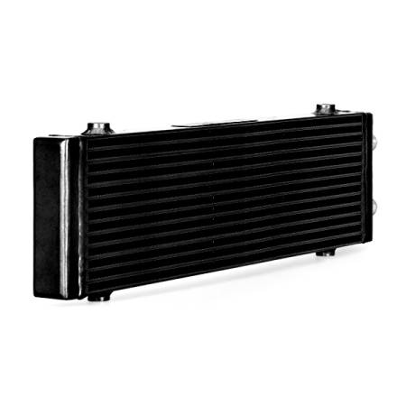 Mishimoto - Mishimoto Universal Large Bar and Plate Dual Pass Black Oil Cooler