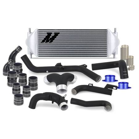 Mishimoto - Mishimoto 21+ Bronco 2.7 Stock Location INT Kit MWBK Pipes SL Cooler