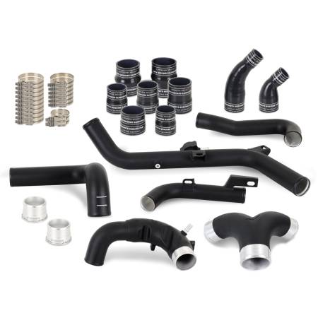 Mishimoto - Mishimoto 21+ Bronco 2.7L Intercooler Pipe Kit Micro Wrinkle Black