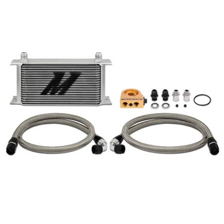 Mishimoto - Mishimoto Universal 19 Row Thermostatic Oil Cooler Kit