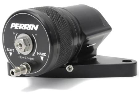 PERRIN Performance - Perrin Subaru 02-07 WRX / 04-15 STI Black Blow Off Valve kit Recirculation Only