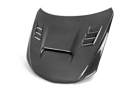 Seibon Carbon - Seibon 08-09 Subaru WRX/STi CW-style Carbon Fiber Hood
