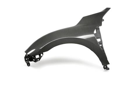 Seibon Carbon - Seibon 2017 Honda Civic Type-R OE-Style Gloss Carbon Fiber Front Fenders