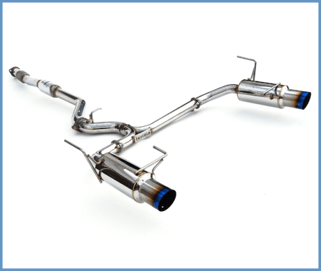 Invidia - Invidia 10-12 Legacy GT Dual N1 Single Layer Titanium Tipped Cat-back Exhaust