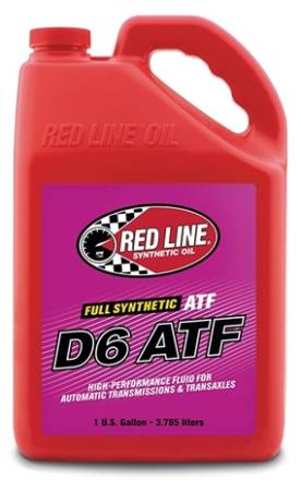 Red Line Synthetic Oil - Red Line Oil Transmission Oil D6 ATF Synthetic 1 Gallon - Case of 4