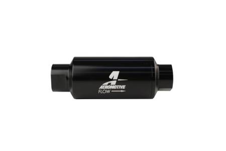 Aeromotive - Aeromotive In-Line Filter - AN-10 - Black - 10 Micron