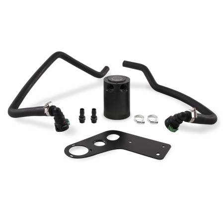 Mishimoto - Mishimoto 2015+ Ford Mustang GT Baffled Oil Catch Can Kit - Black