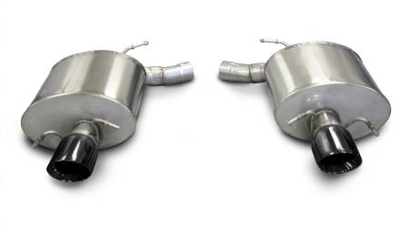 CORSA Performance - Corsa 2009-2014 Cadillac CTS Sedan V 6.2L V8 Black Sport Axle-Back Exhaust
