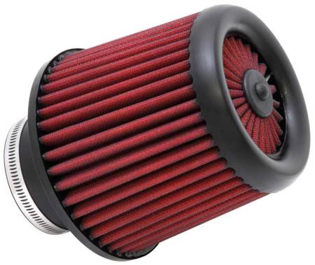 AEM Induction - AEM DryFlow Air Filter - Round Tapered 5in Top OD x 6 Base OD x 5.563in H x 3in Flange ID