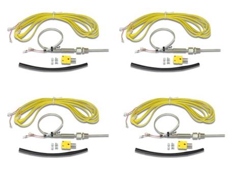 AEM Electronics - AEM Single K-Type Thermocouple Kit - 4 Pack