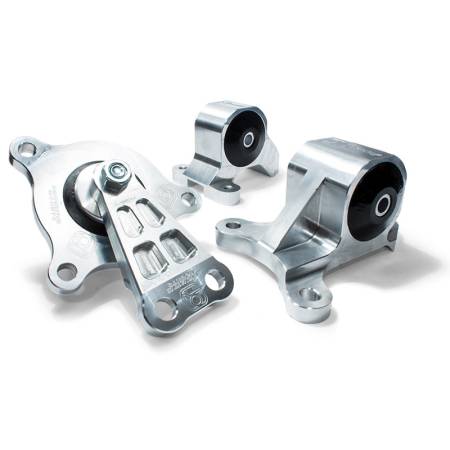 Innovative Mounts - Innovative 02-06 Acura RSX K-Series Silver Aluminum Mounts 75A Bushings (Not K24 Trans)