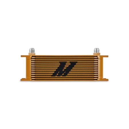 Mishimoto - Mishimoto Universal 13-Row Oil Cooler Gold