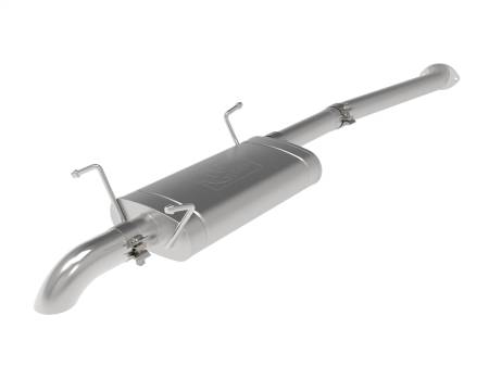 aFe Power (Advanced FLOW Engineering) - aFe ROCK BASHER 2.5in 409 SS Cat-Back Exhaust - 16-20 Toyota Tacoma L4-2.7L / V6-3.5L