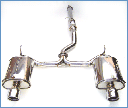 Invidia - Invidia for 00+ Honda S2000 Q300 Dual Tip Cat-back