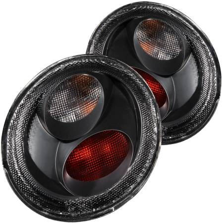 ANZO Headlights, Tail Lights and More  - ANZO 1998-2005 Volkswagen Beetle Taillights Black