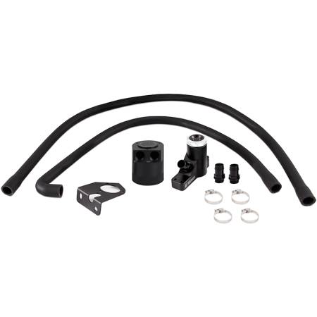 Mishimoto - Mishimoto 2008-2010 Powerstroke Baffled Oil Catch Can Kit