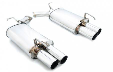 Megan Racing - Megan Racing Axle Back Exhaust System: Infiniti M35/45 2006-2010 AWD/RWD