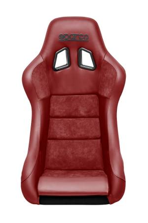 Sparco - Sparco Seat QRT Performance Leather/Alcantara Red (Must Use Side Mount 600QRT)