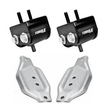 Torque Solution - Torque Solution Engine Mounts w/ Mount Plates: Subaru WRX 2006-2015 / STI 2006-2016