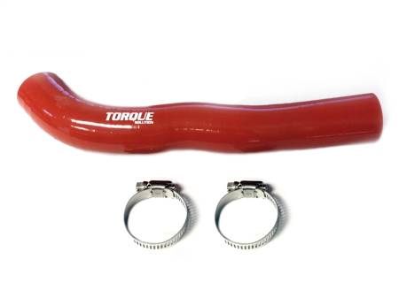 Torque Solution - Torque Solution Bypass Valve Hose Red: Mazdaspeed 3 2007-2013