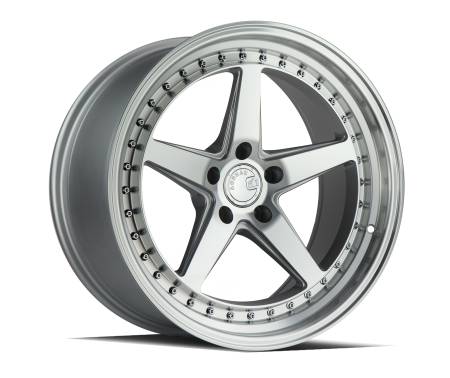 AodHan Wheels - Aodhan Wheels Rim DS05 18x9.5 5x100 73.1CB ET35 Silver w/Machined Face