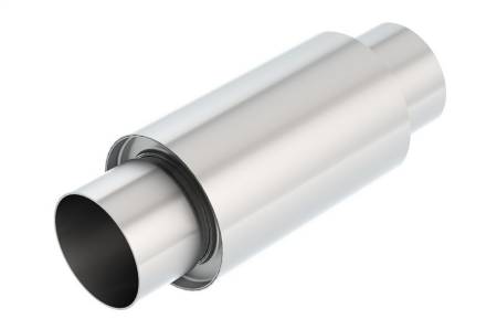 Borla - Borla 3 -1/2in In/Out x 5in Round x 8in Long XR-1 Sportsman Shorty Racing Muffler