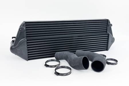CSF Radiators - CSF 2023+ Toyota GR Corolla High Performance Stepped Core Intercooler System - Black