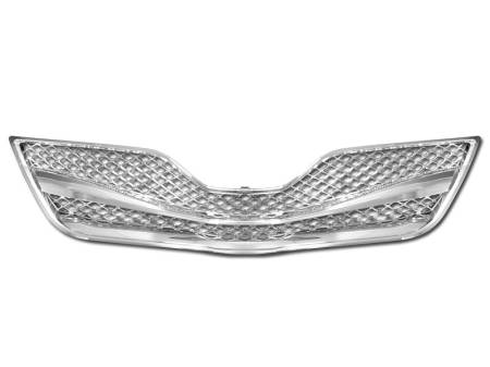Armordillo - Armordillo 2010-2011 Toyota Camry Mesh Grille Chrome