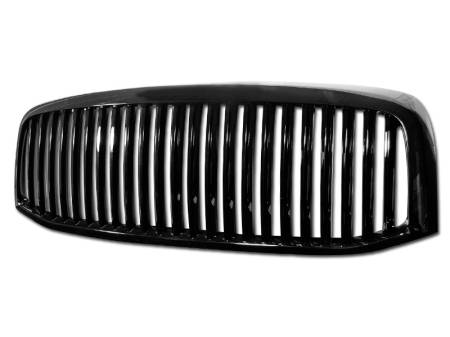 Armordillo - Armordillo 2006-2009 Dodge Ram 2500/3500 Vertical Grille Gloss Black
