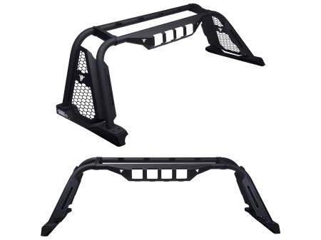Armordillo - Armordillo CR-M Chase Rack W/LED Shroud For Mid Size Trucks