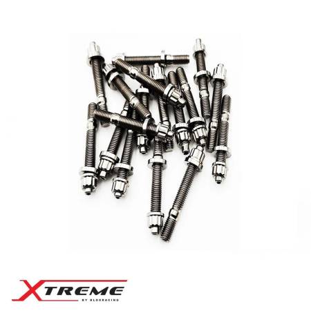 BLOX Racing - BLOX Racing M8X1.25X55mm SIngle Piece - Titanium