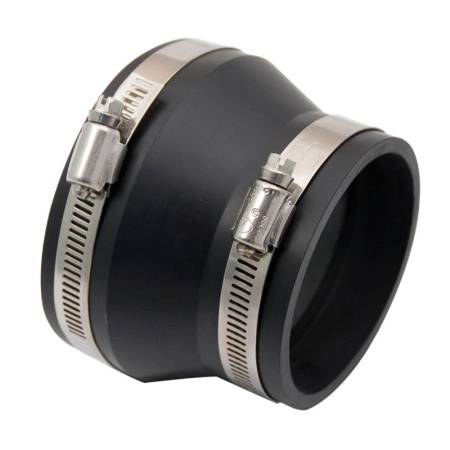 Spectre Performance - Spectre Coupler/Reducer 4in. to 3in. (PVC) - Black