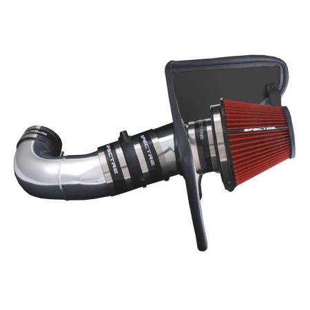 Spectre Performance - Spectre 08-09 Pontiac G8 V8-6.0L F/I Air Intake Kit - Clear Anodized w/Red Filter