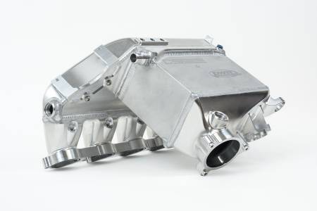 CSF Radiators - CSF BMW M2/M3/M4 S58 Comp & Non-Comp (G8X) Charge-Air Cooler Manifold - Raw Billet