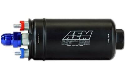 AEM Electronics - AEM 400LPH High Pressure Fuel Pump -6AN Female Out, -10AN Female In