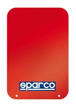 Sparco - Sparco Mud Flap Pair Red
