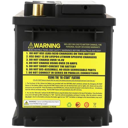 Antigravity Batteries - Antigravity Batteries H6/Group 48 Lithium Car Battery